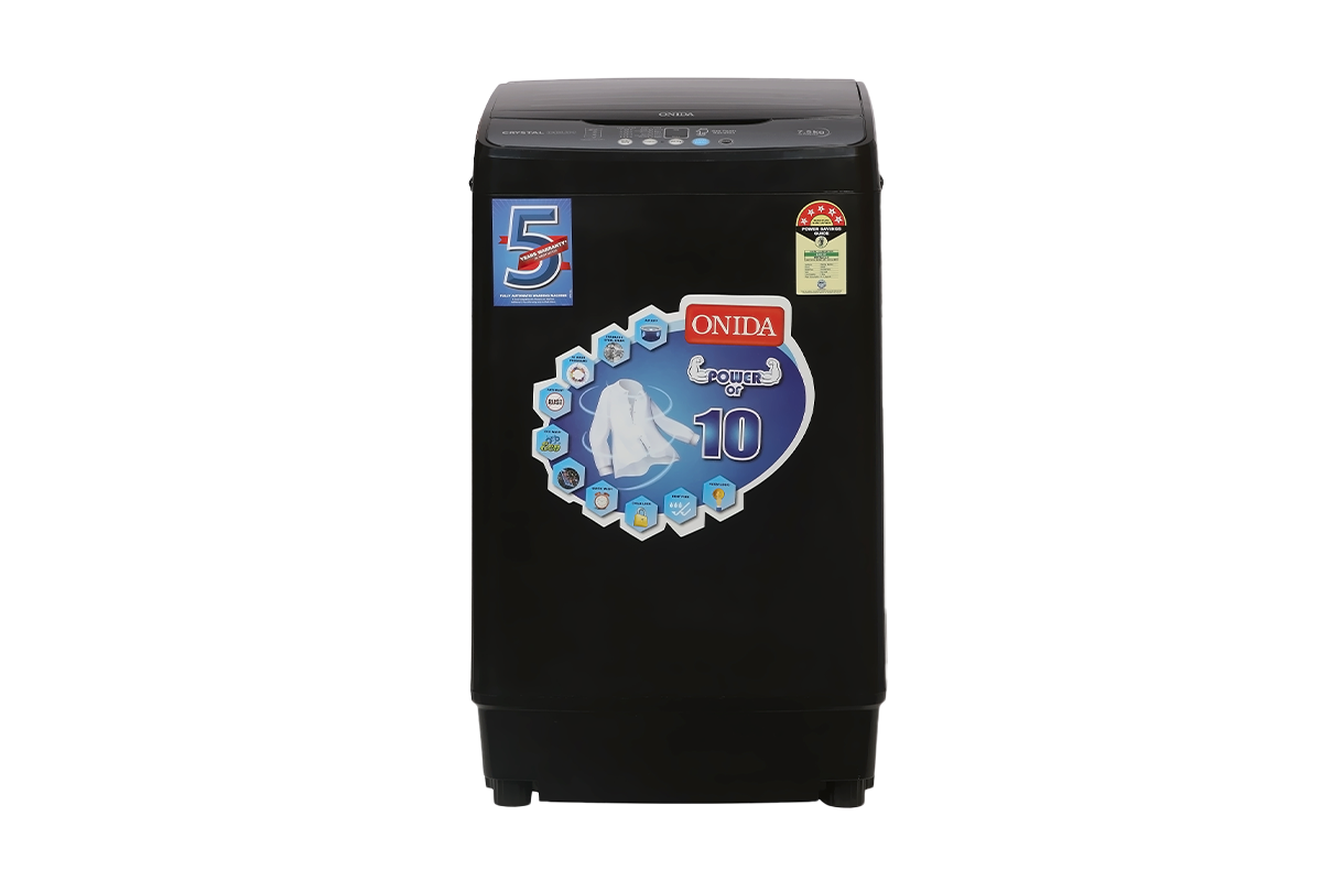Crystal 7.5 KG 5 Star Fully Automatic Top Load Washing Machine