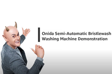 Onida Bristle Wash Semi - Automatic Washing Machine 7.2 Kg Demonstration