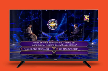 Live TV on Onida Fire TV Edition V2